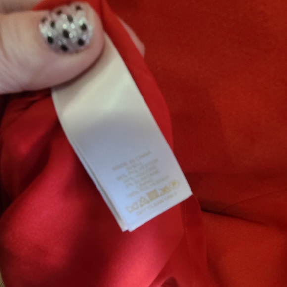 Kate Spade Red Short Sleeve Sheath Dress Size 4 – Side Zip, Lined - Picture 4 of 6